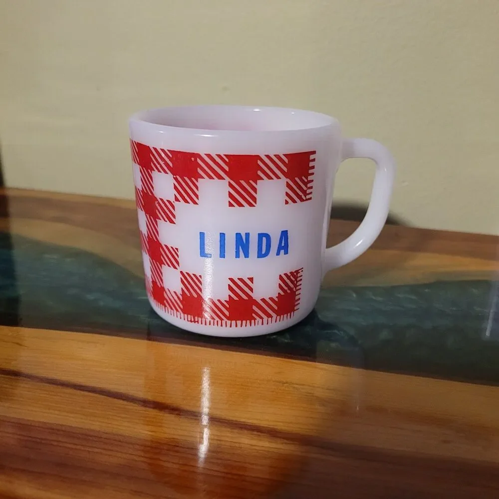 Linda- Federal Glass mug